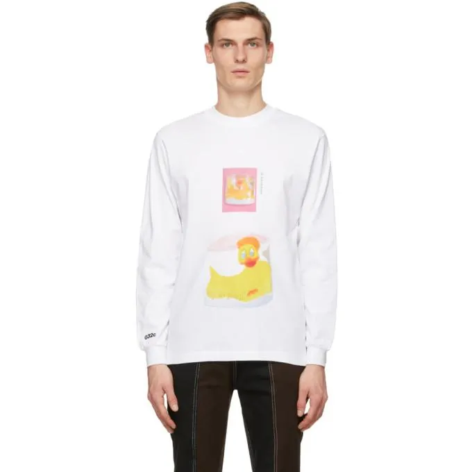 032c White Die Todliche Doris Edition Ducky Long Sleeve T-Shirt