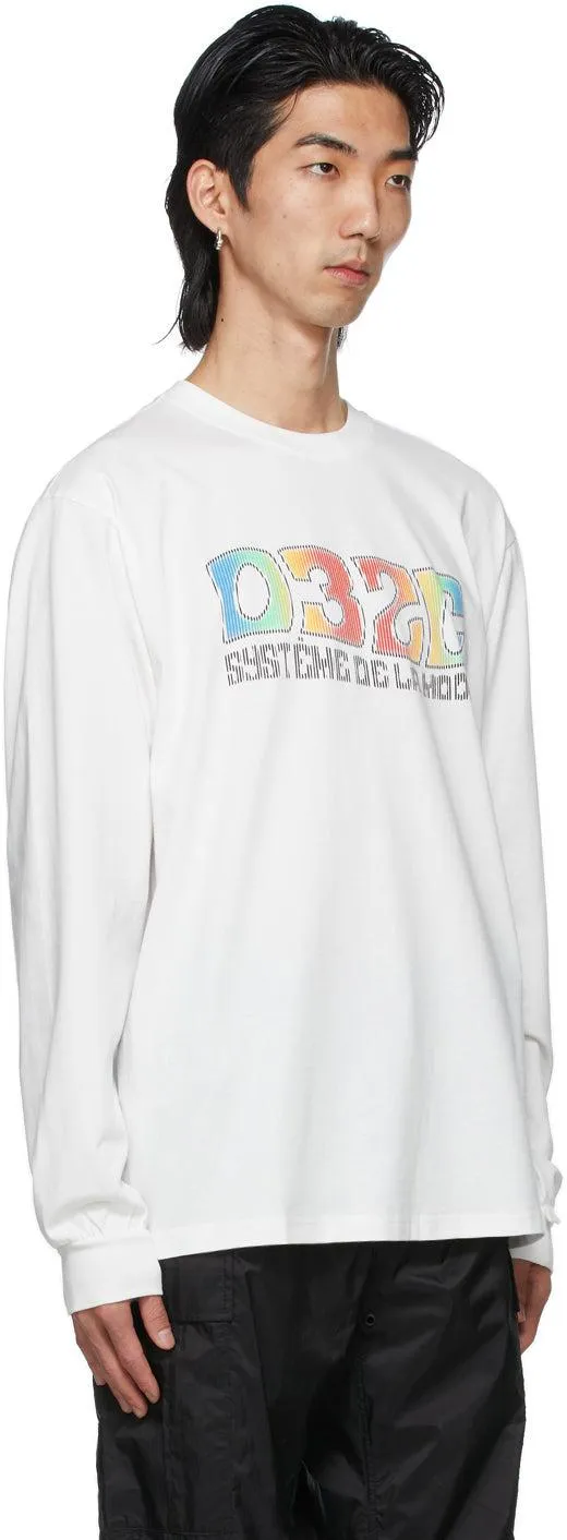 032c White System Long Sleeve T-Shirt