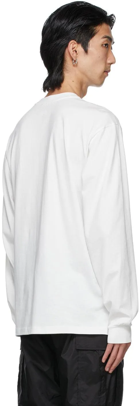 032c White System Long Sleeve T-Shirt