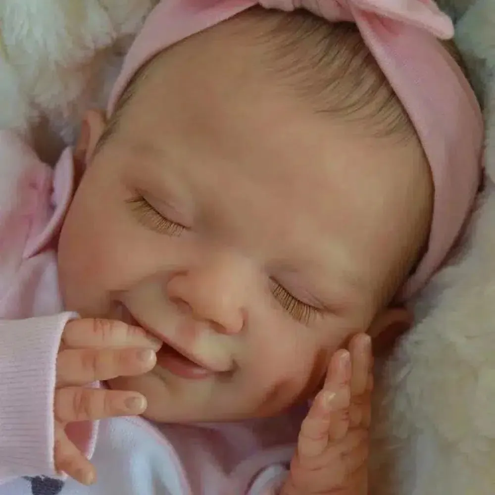 20-Inch Full Vinyl Body Waterproof Reborn Doll - Seraphina