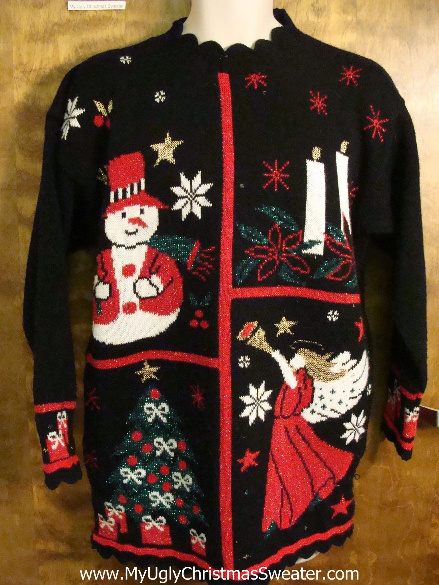 80s Acrylic Ugly Christmas Sweater