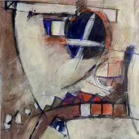 Abstract Mixed Media Painting By Loretta Banderas