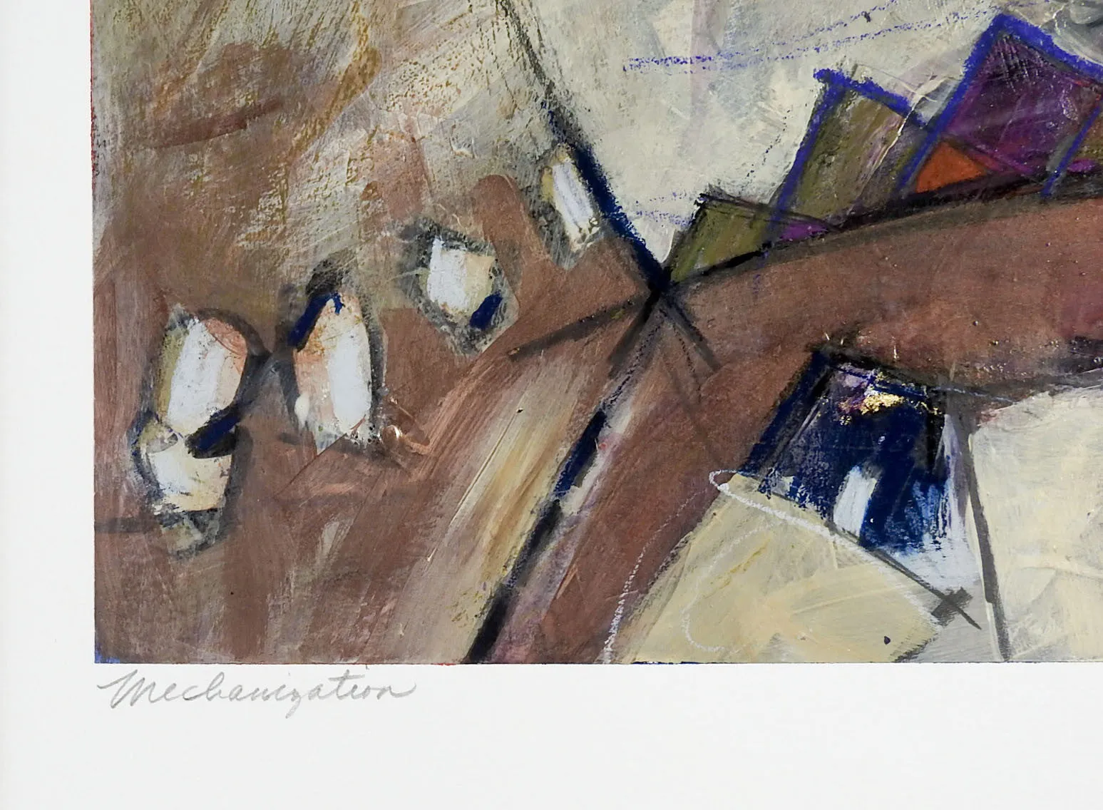 Abstract Mixed Media Painting By Loretta Banderas