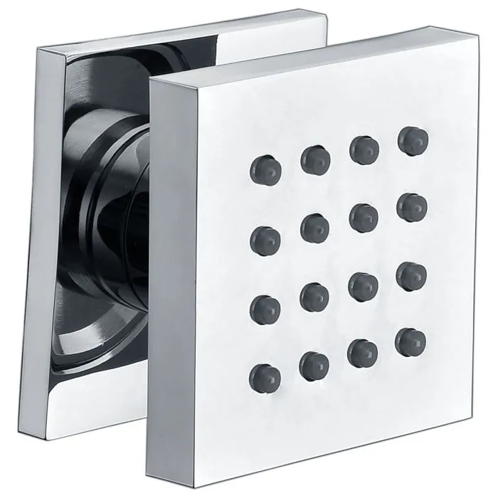 ALFI brand AB4501 Modern Square Adjustable Shower Body Spray