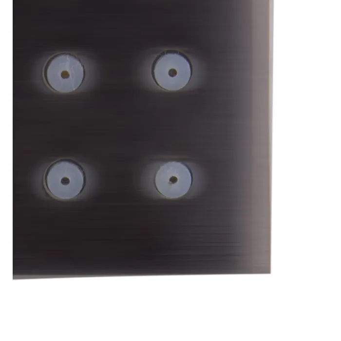 ALFI brand AB4501 Modern Square Adjustable Shower Body Spray