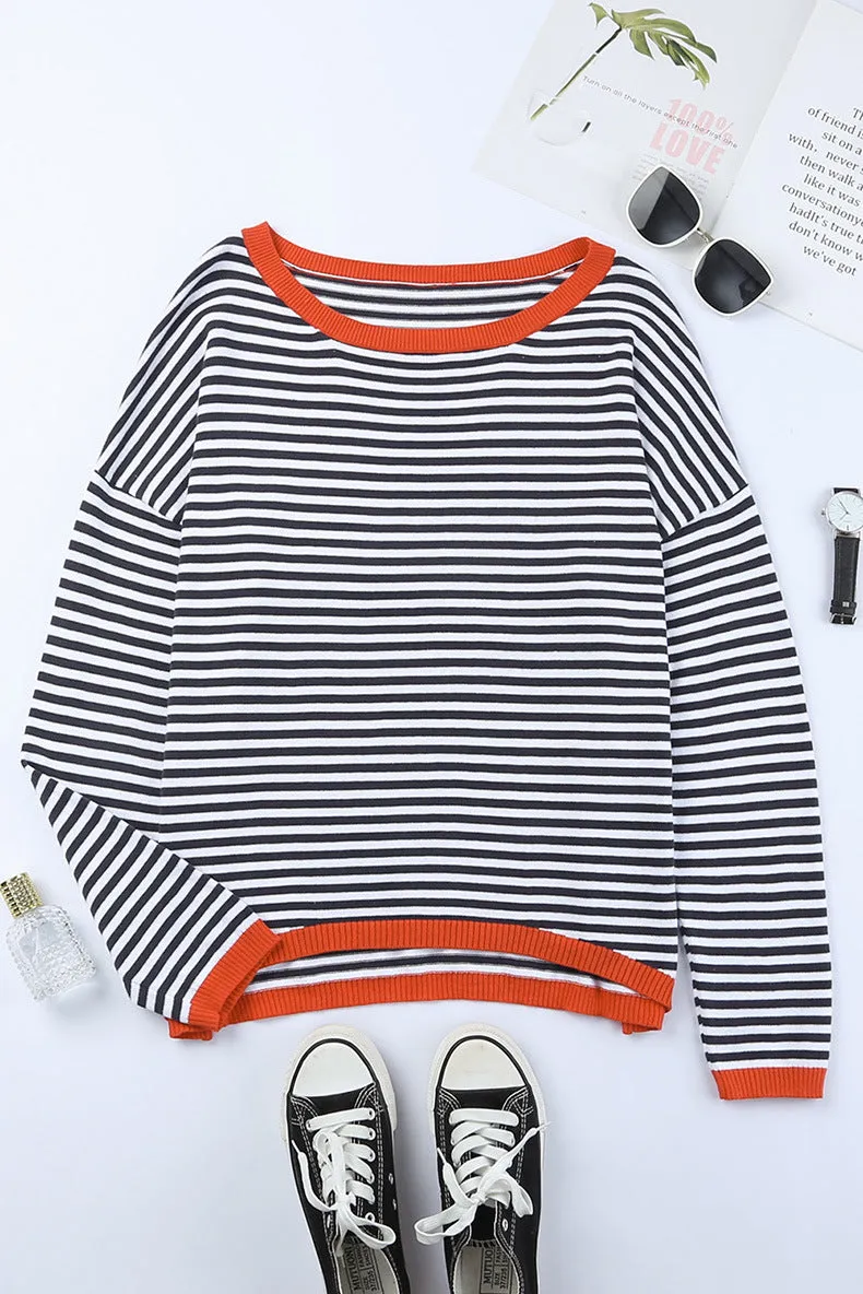 Always Good Striped Top Blouse