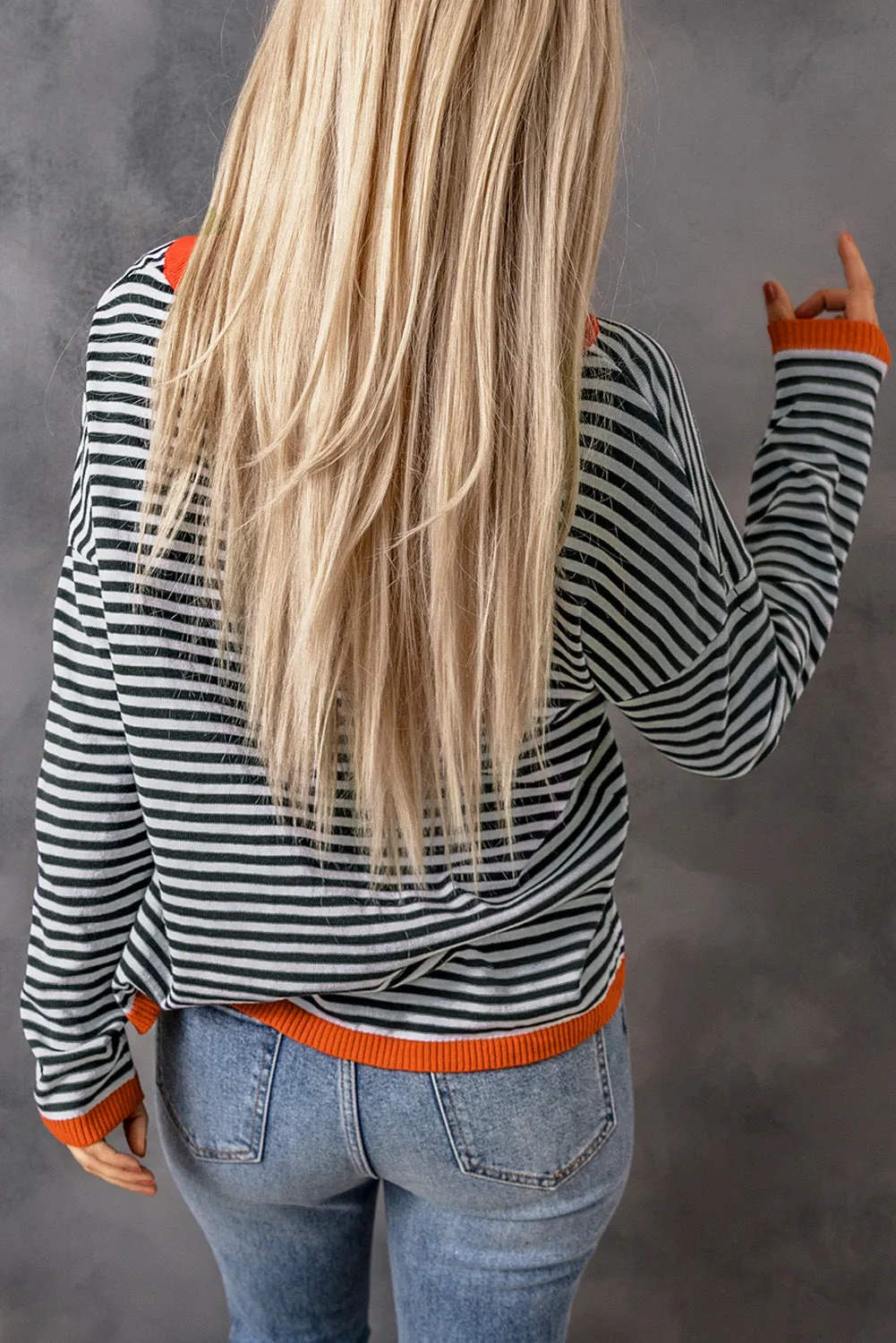 Always Good Striped Top Blouse