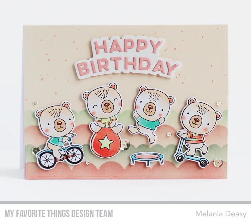 Arched Happy Birthday Die-namics