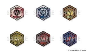 Arknights Record Medal Lapel Pins 6 Set Japan Limited