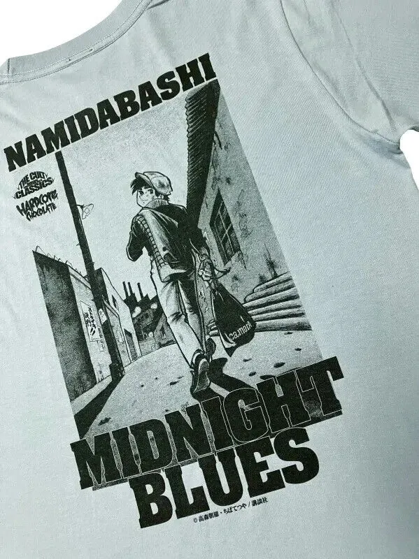 Ashita no Joe 55th Anniversary T-shirt Acid Blue XL Size Japan Limited