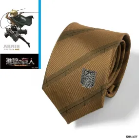 Attack on Titan Armin Arlert Tie Necktie Blade Japan Limited Cosplay