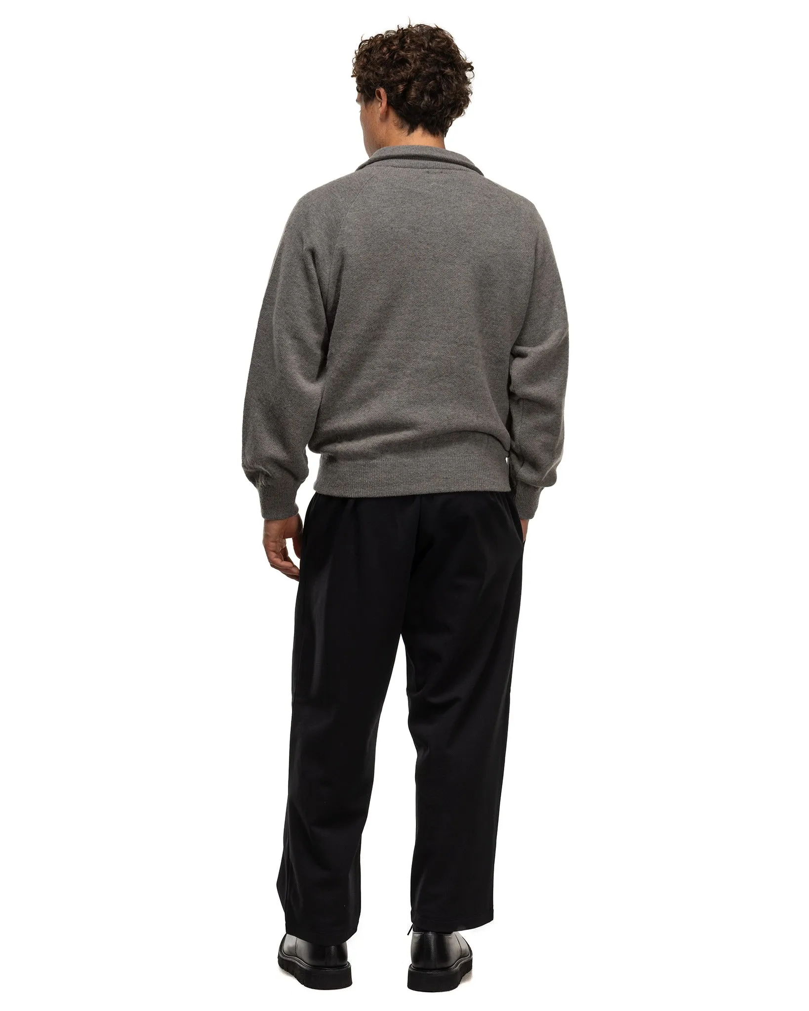 Backloop Camel Half Zip Grey