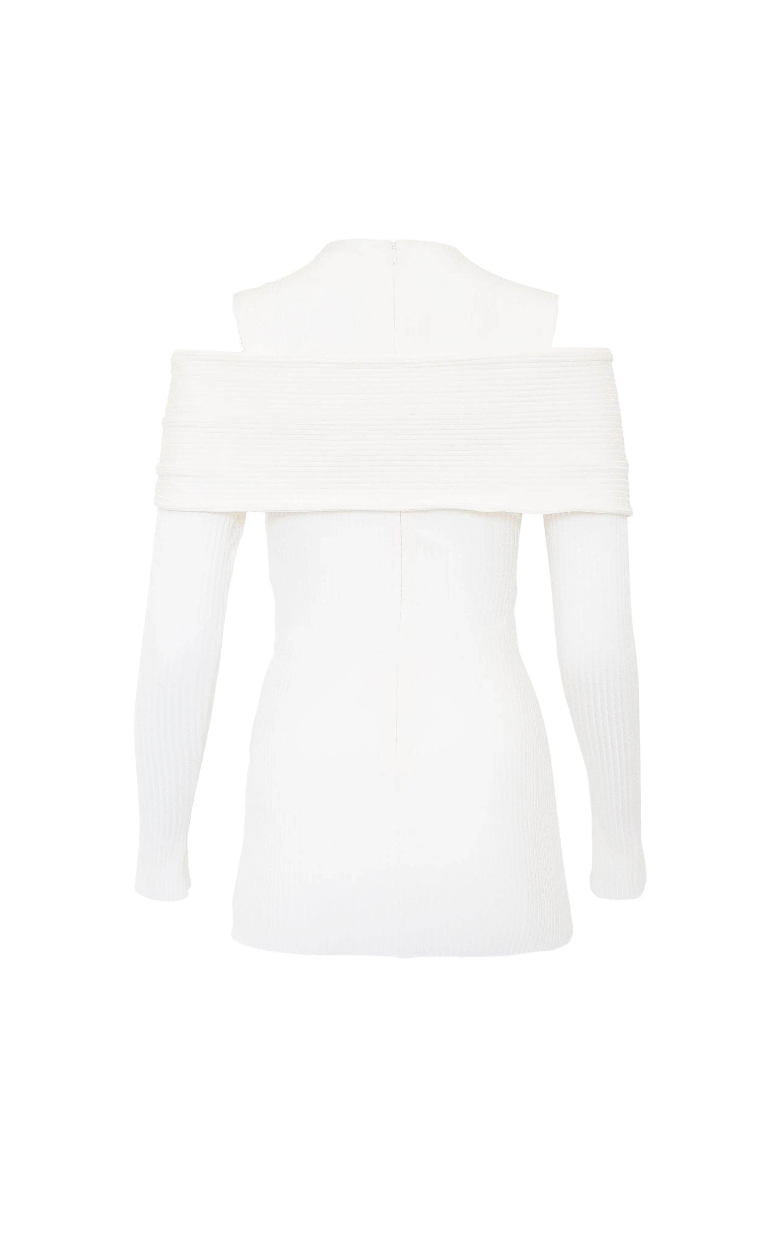 Bandage Rib Skivvy | Ivory