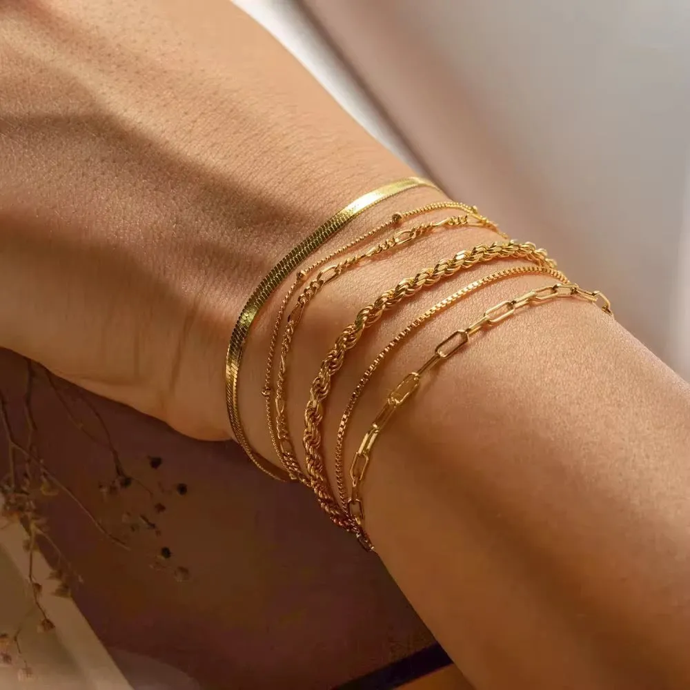 Base Chain Bracelet / Anklet