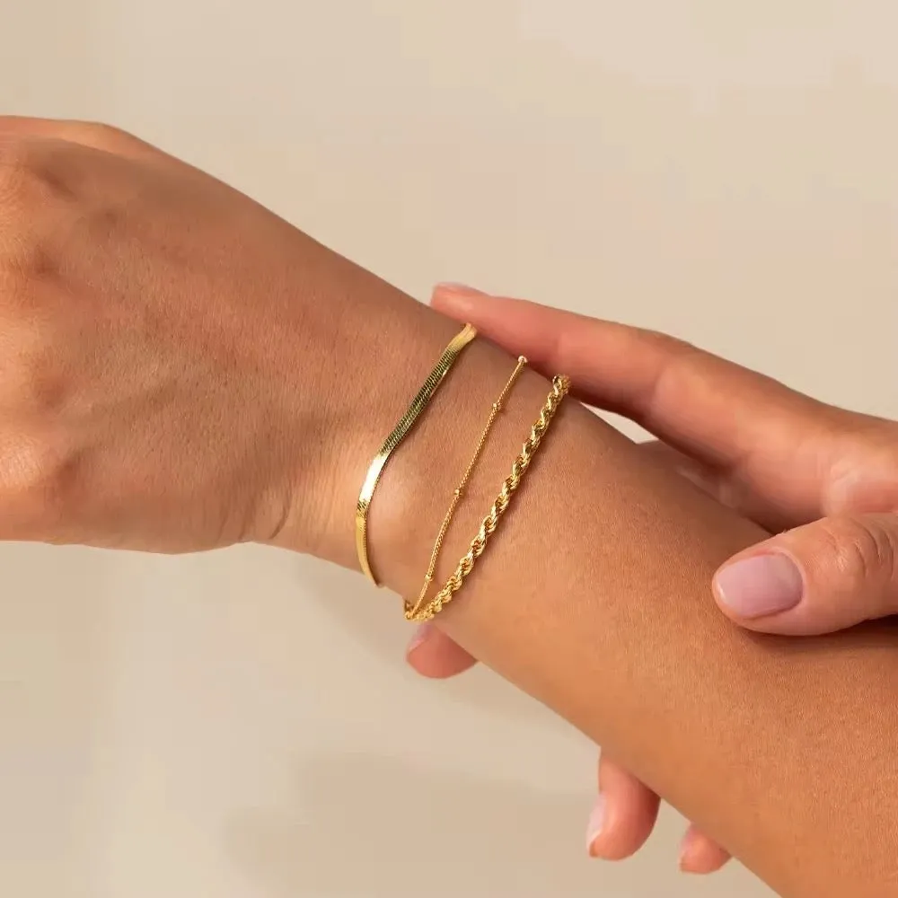 Base Chain Bracelet / Anklet