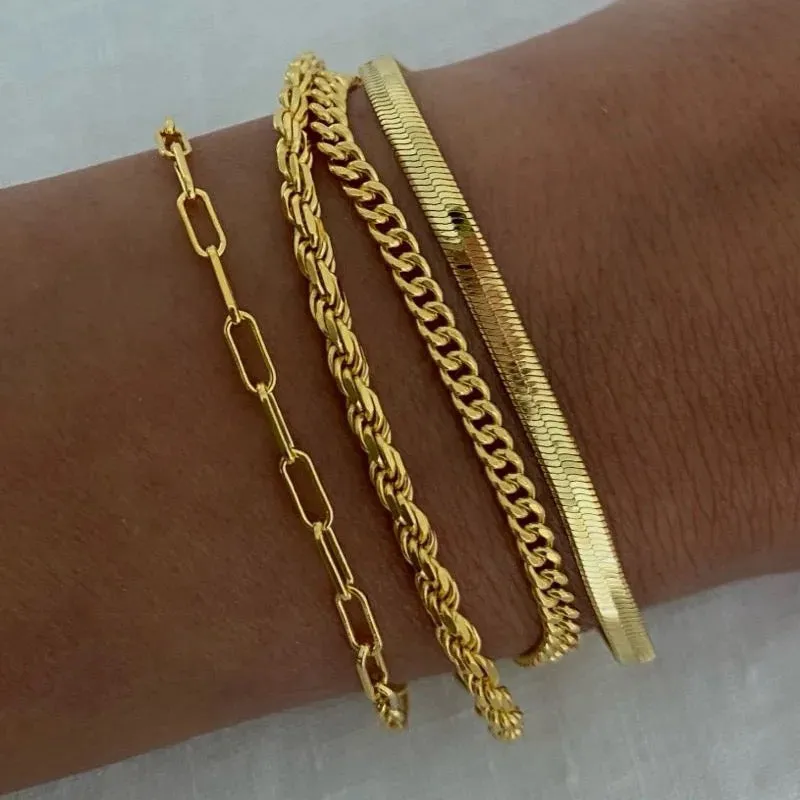 Base Chain Bracelet / Anklet