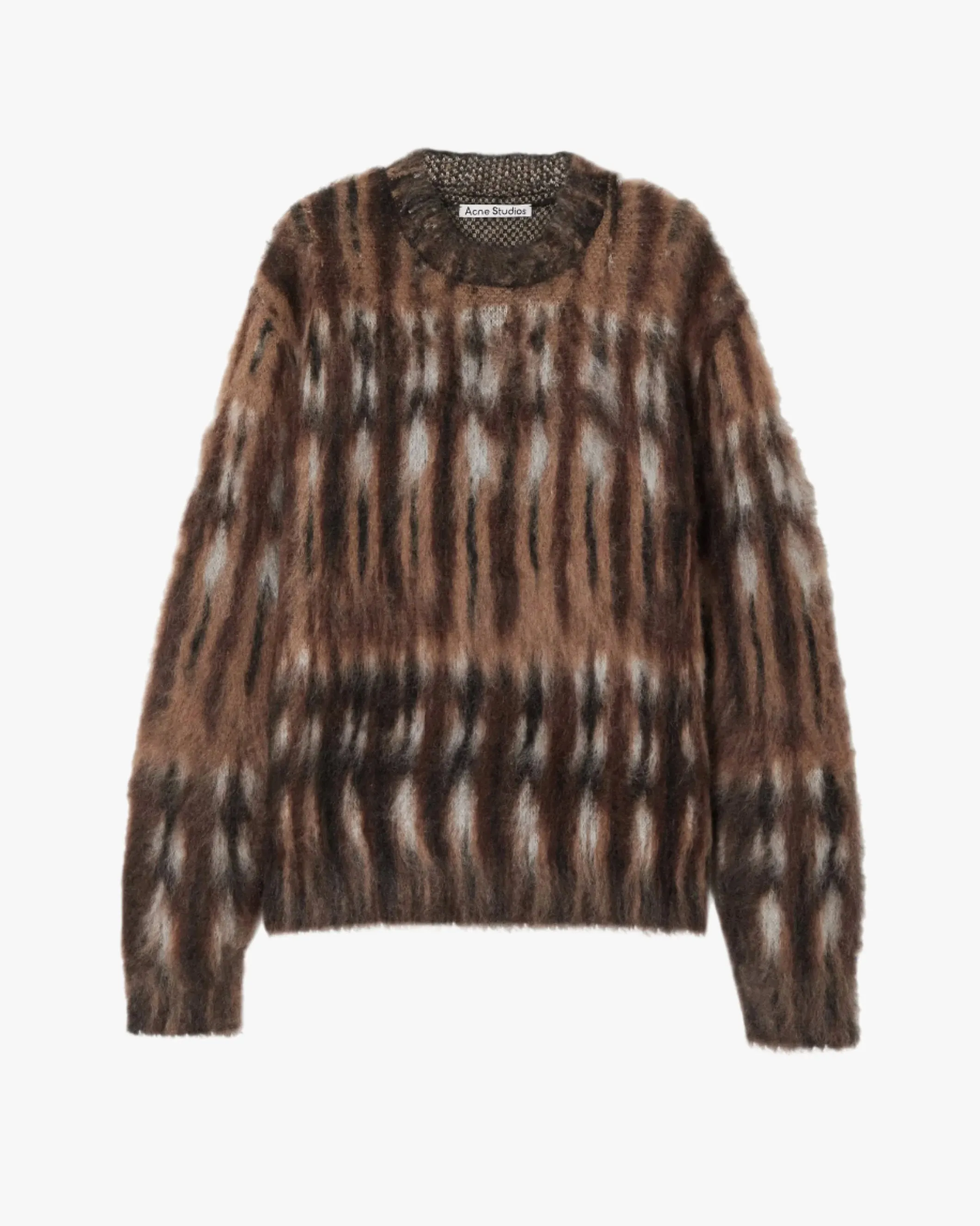 Brushed Jacquard Sweater