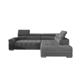CARINA L 115" x 86.5" Wide Sectional with Electric Seat Extension
