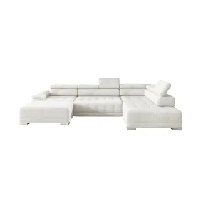 CARINA XL 147" x 86.5" x 70" Wide Sectional with Electric Seat Extension