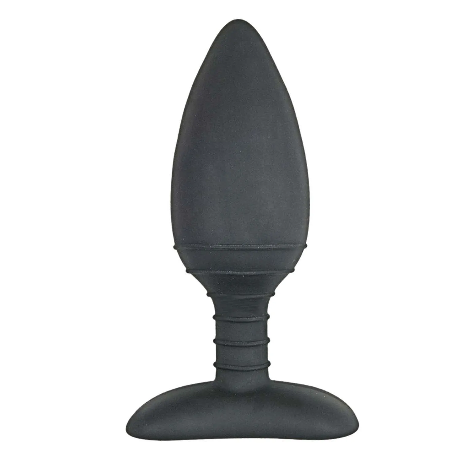 Commander Beginner's Silicone Rechargeable Vibrating Warming Butt Plug