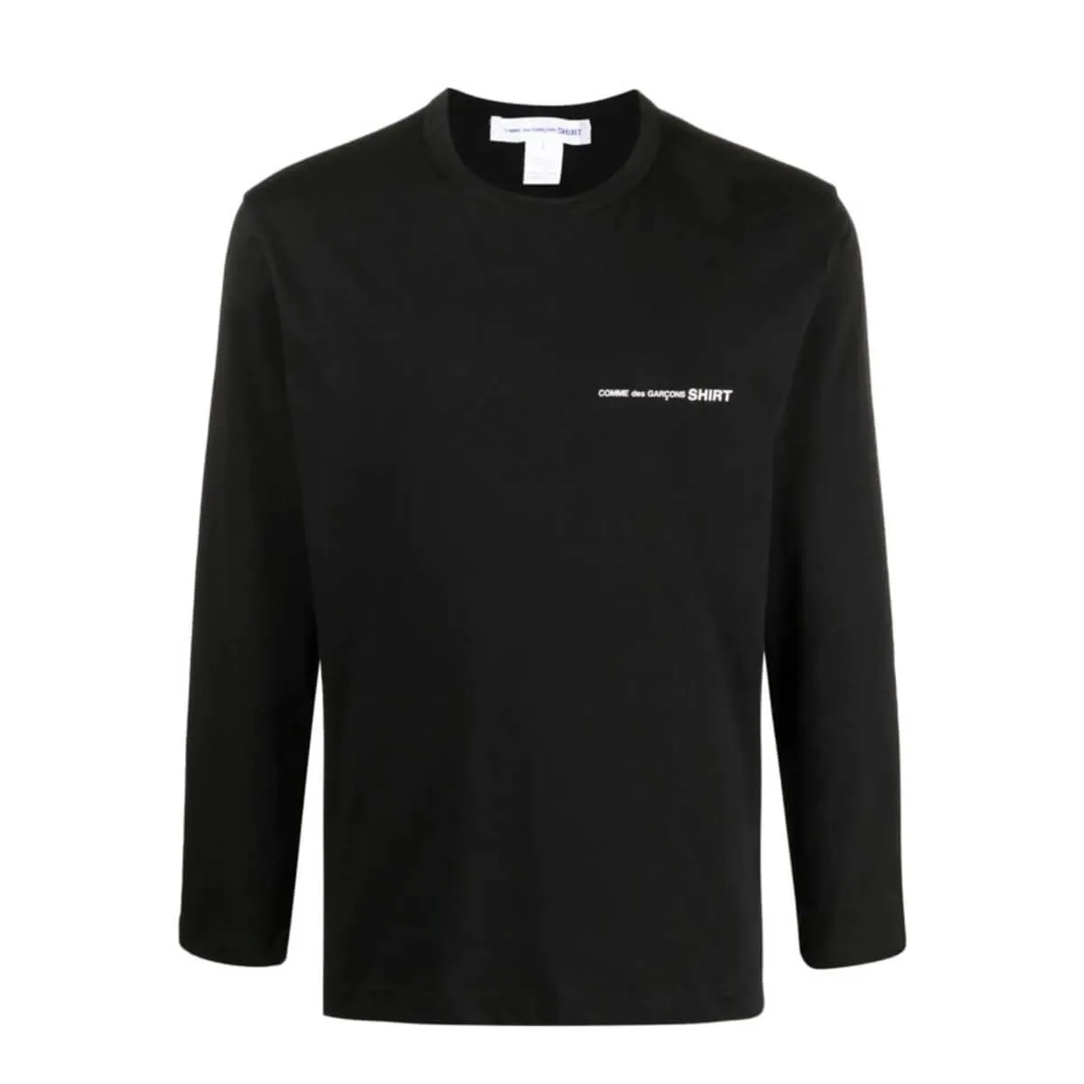 COMME des GARÇONS SHIRT Logo Long Sleeve - Black