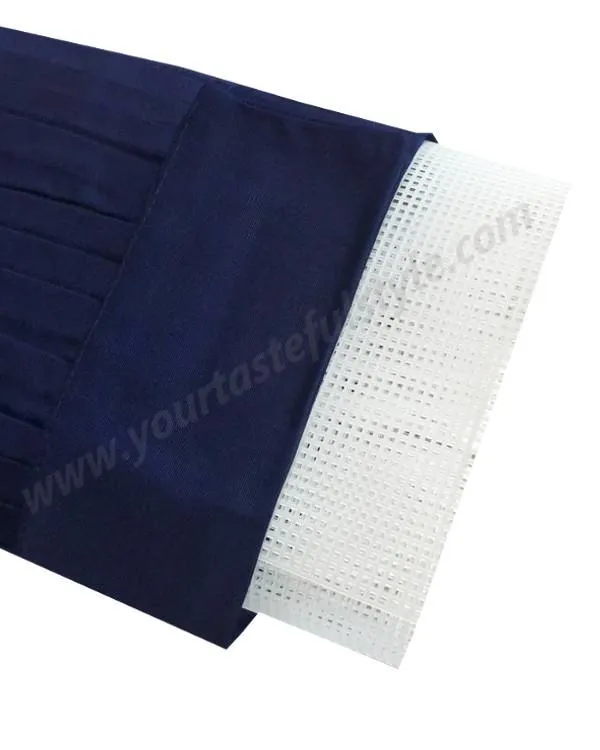 Dark Blue High-Quality Classic Chef Hat set