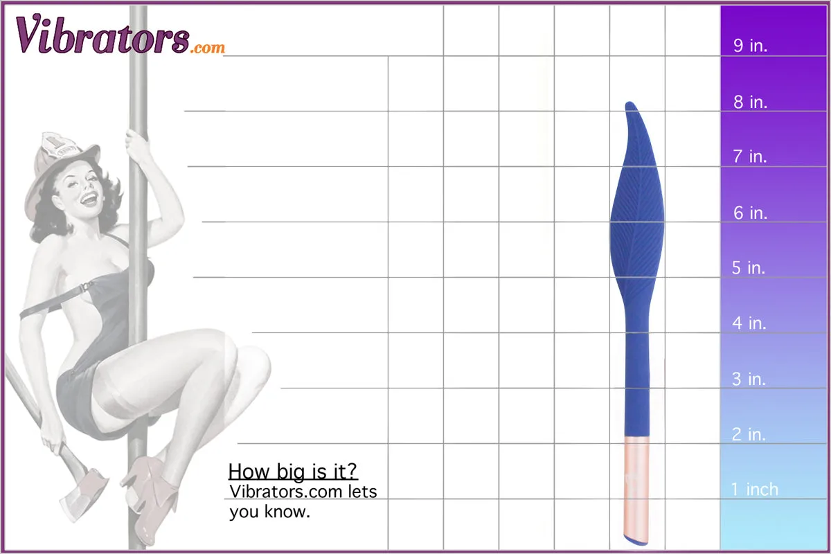 Deia The Feather Silicone Blue