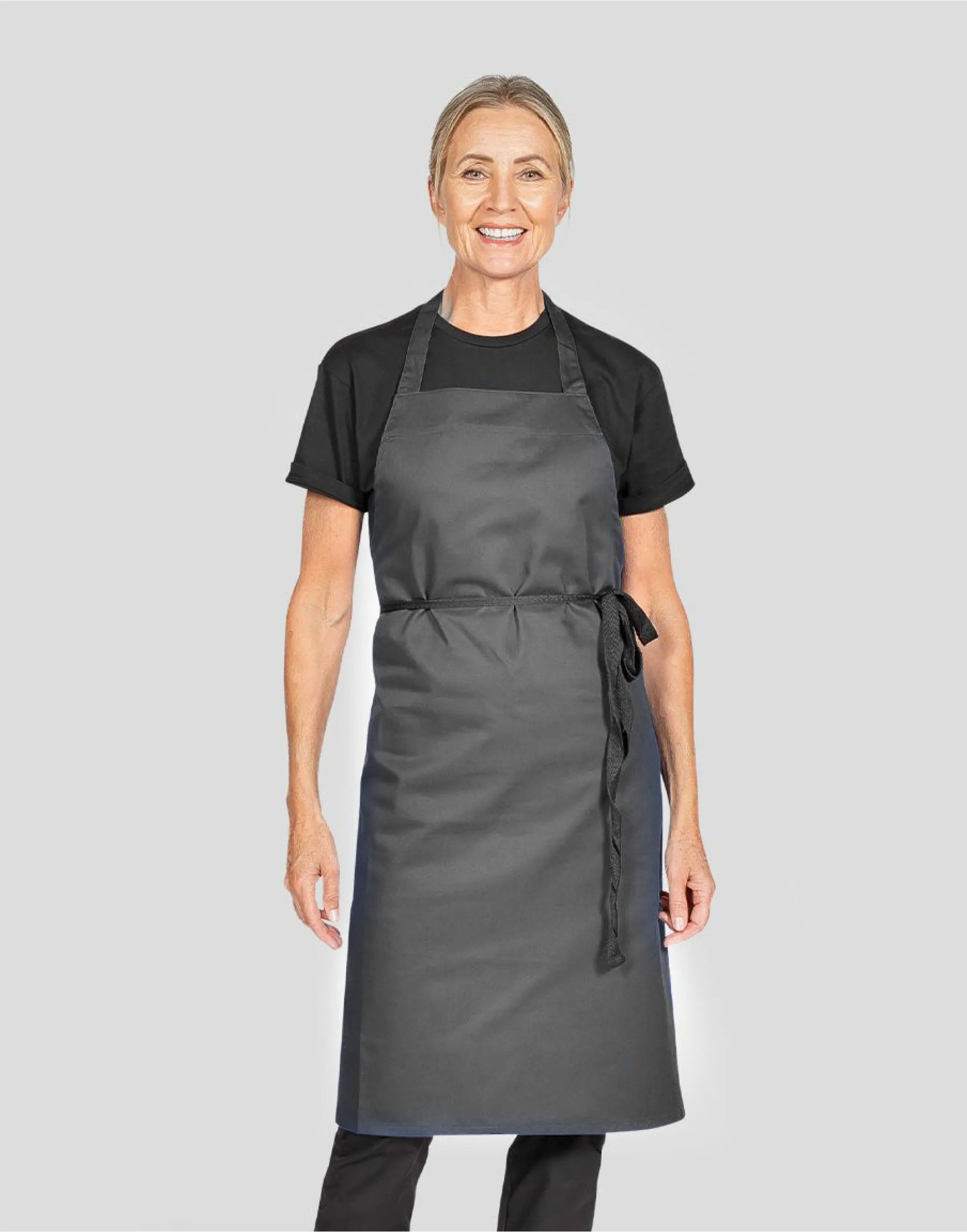 DP10CNQ Dennys Low Cost Bib Apron Without Pocket