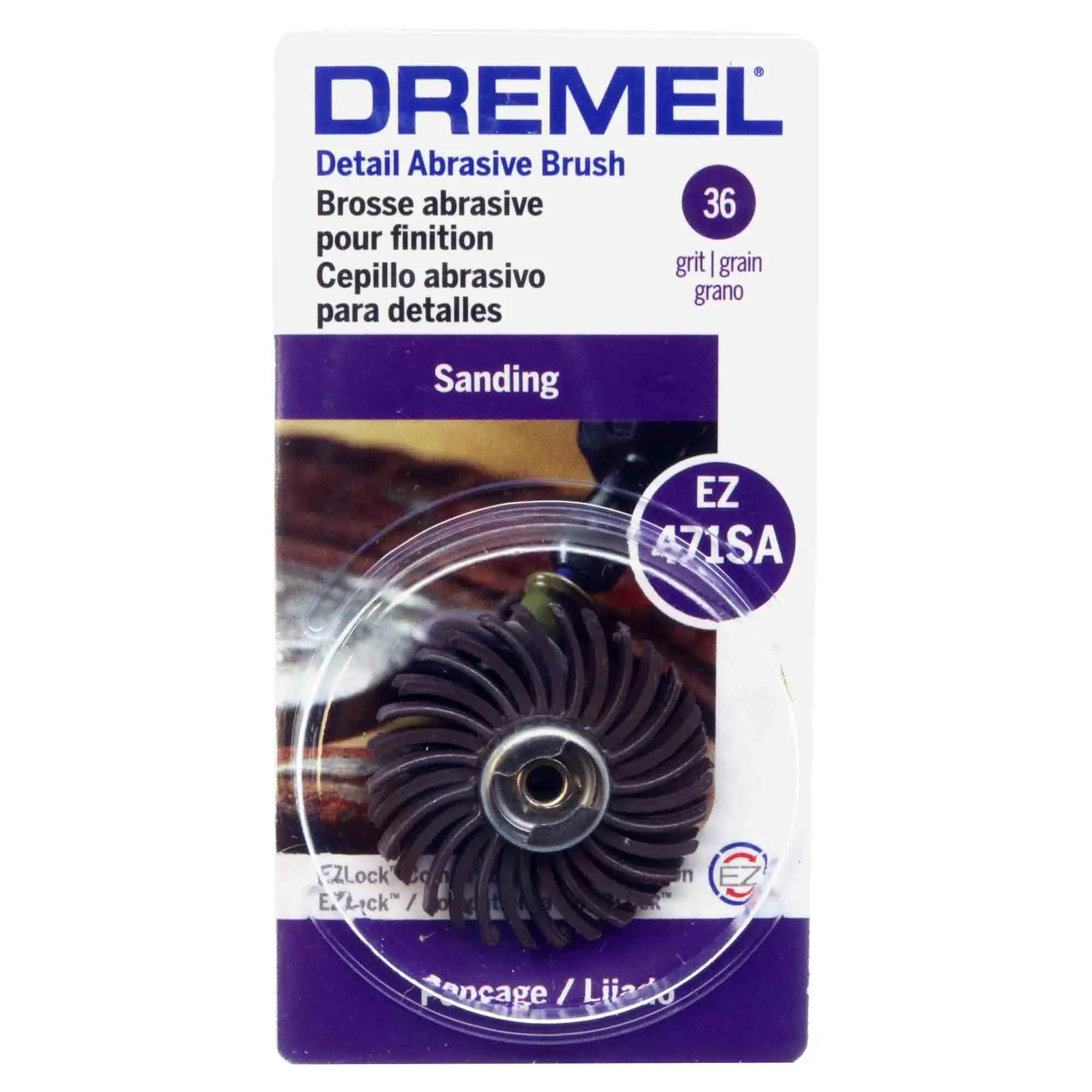 Dremel EZ471SA Coarse 36 Grit Detail Abrasive Brush