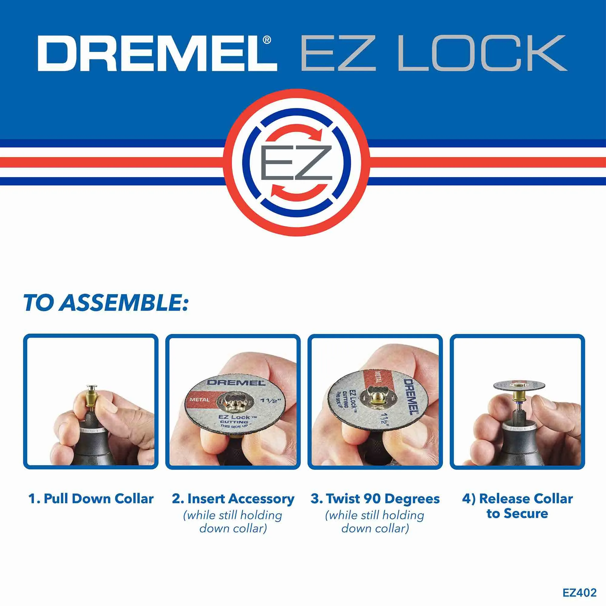Dremel EZ471SA Coarse 36 Grit Detail Abrasive Brush