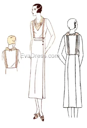 E-PATTERN 1930's Schiparelli Ensemble, E31667
