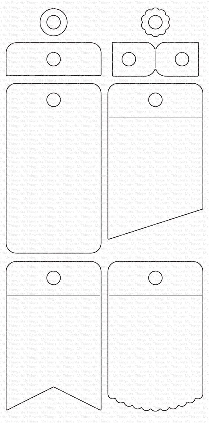 Fold-up Tags Die-namics