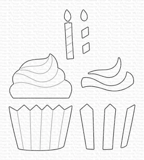 Frosted Cupcake Die-namics