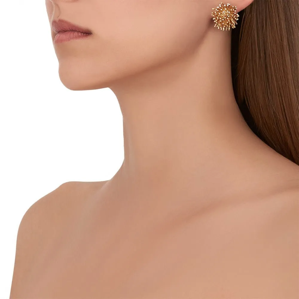 FUR Stud Earrings