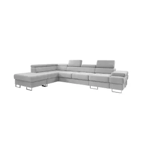 GALAXY L2 131" x 88"  Wide Sleeper Sectional with Storage