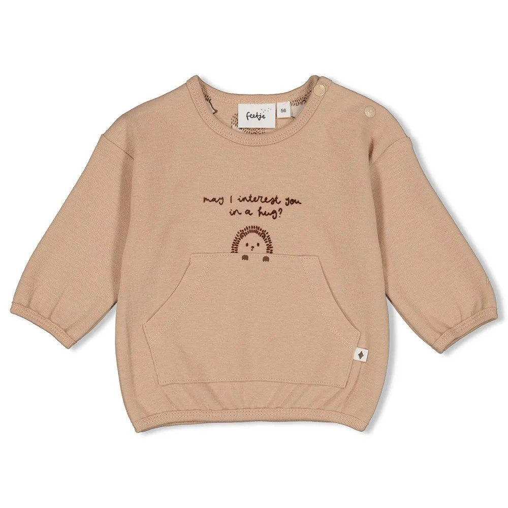 HEDGE HUGS - "may I interest you in a hug?" Fashion Sweat Top