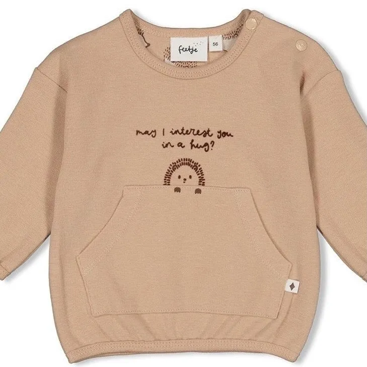 HEDGE HUGS - "may I interest you in a hug?" Fashion Sweat Top