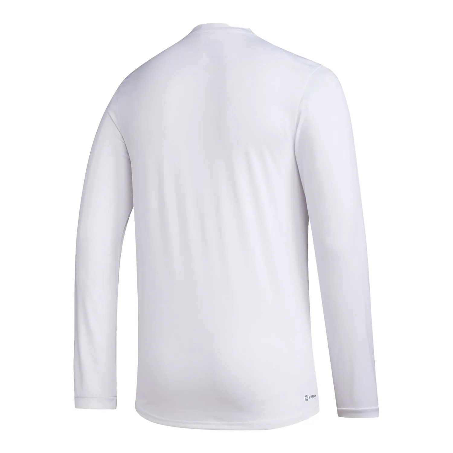 Indiana Hoosiers Adidas Locker Pre-Game Football Long Sleeve White T-Shirt