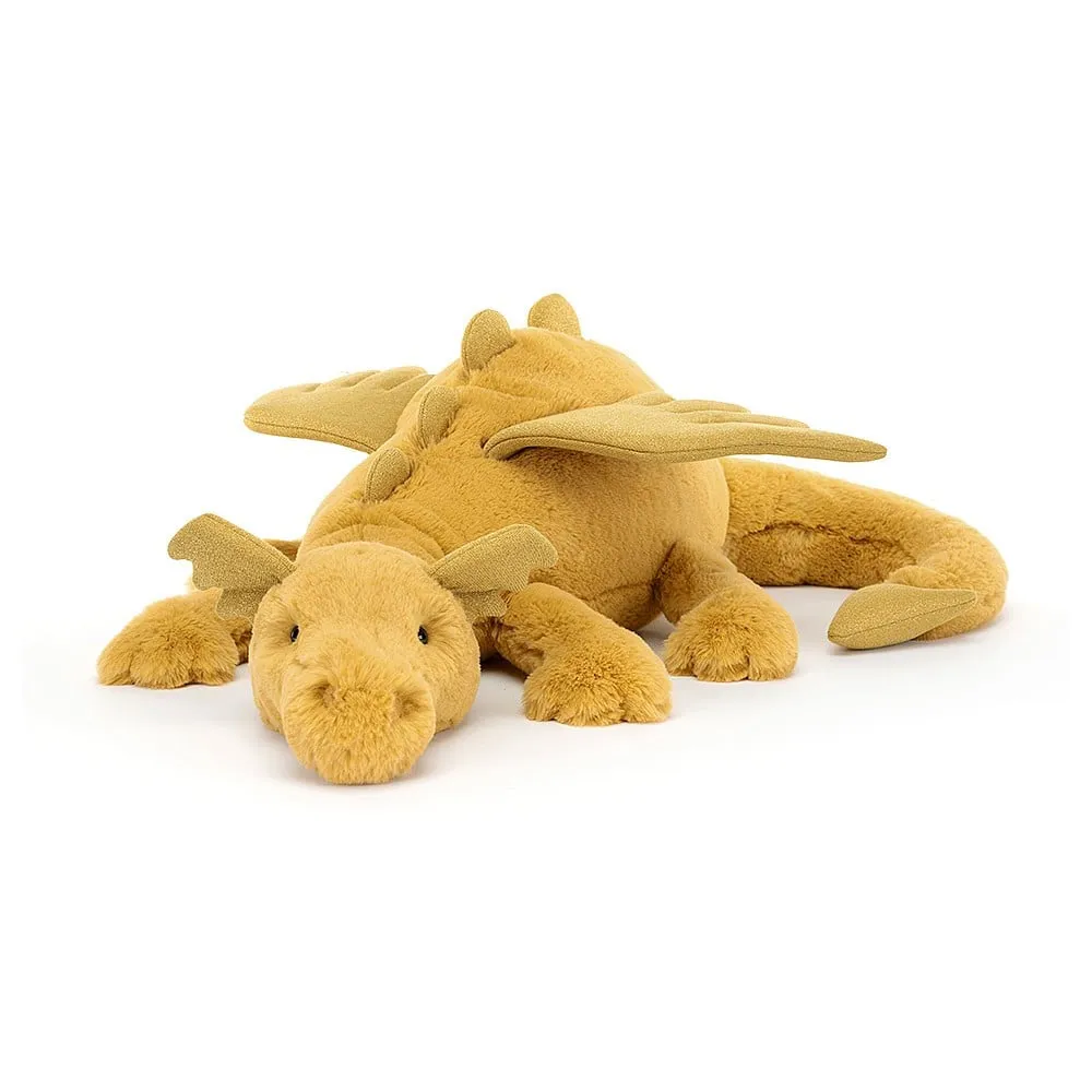 Jellycat Soft Toy Golden Dragon