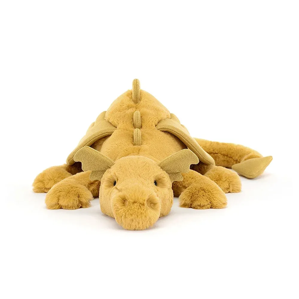Jellycat Soft Toy Golden Dragon