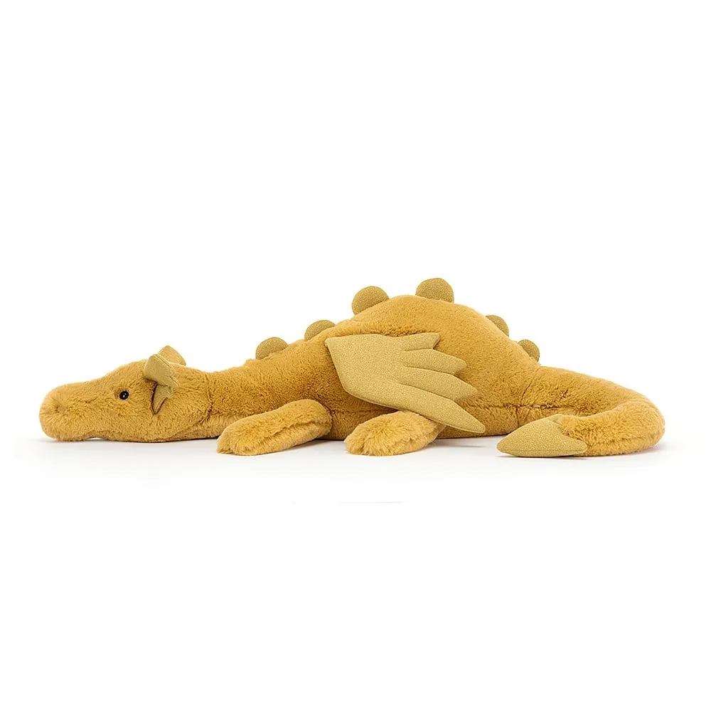 Jellycat Soft Toy Golden Dragon