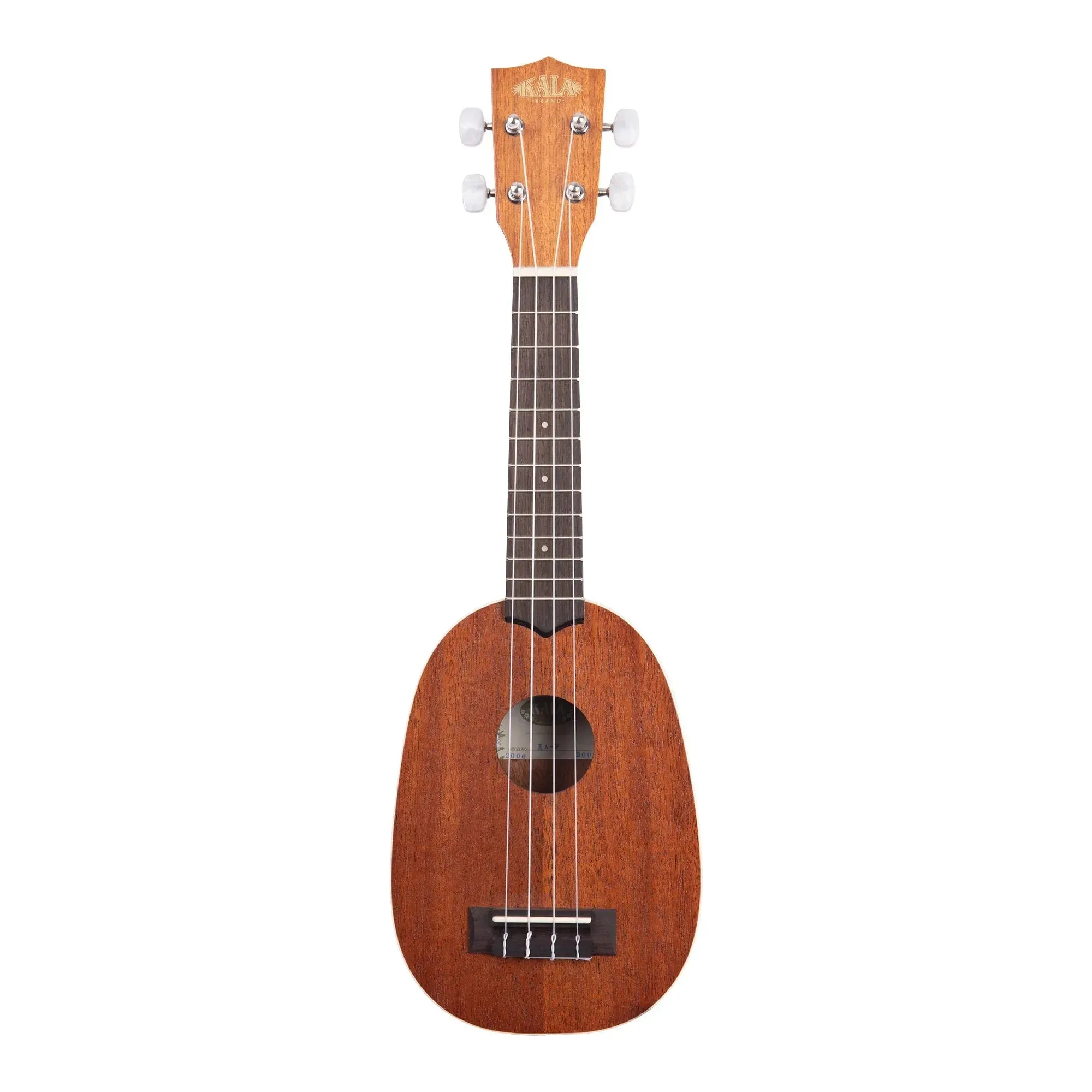 Kala Soprano Pineapple Ukulele Satin Mahogany