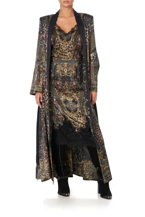 KIMONO COAT WITH SPLITS ABINGDON PALACE