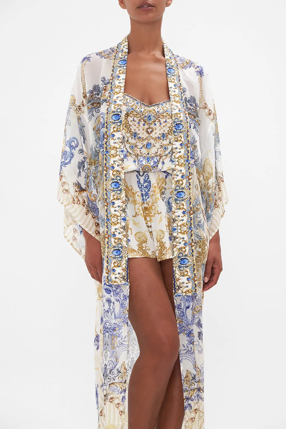 KIMONO LAYER WITH COLLAR SOUL SEARCHING