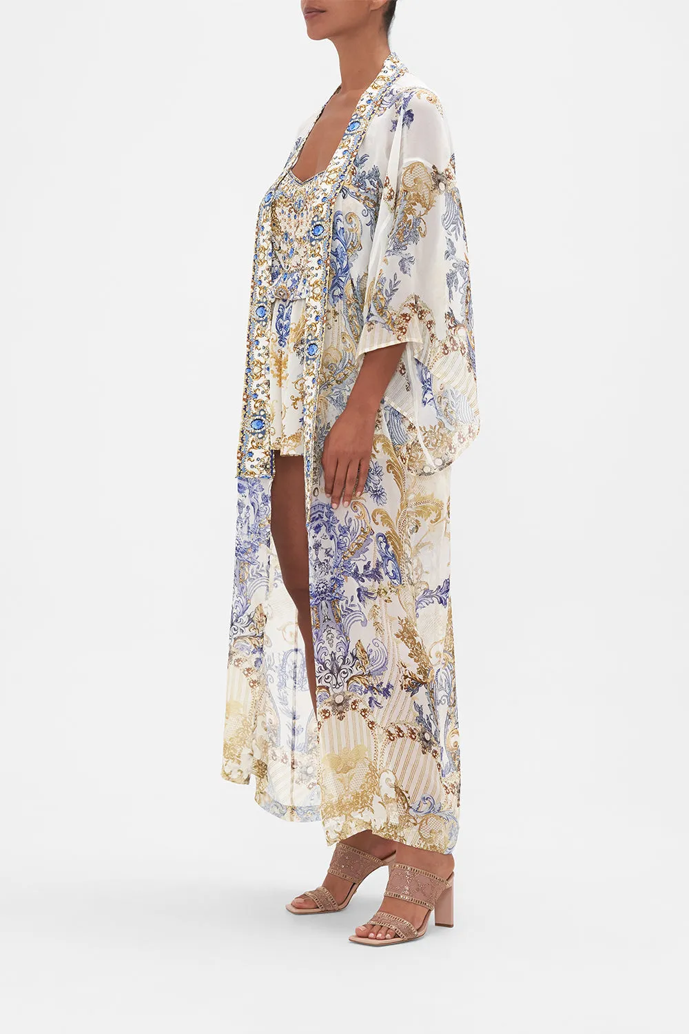 KIMONO LAYER WITH COLLAR SOUL SEARCHING