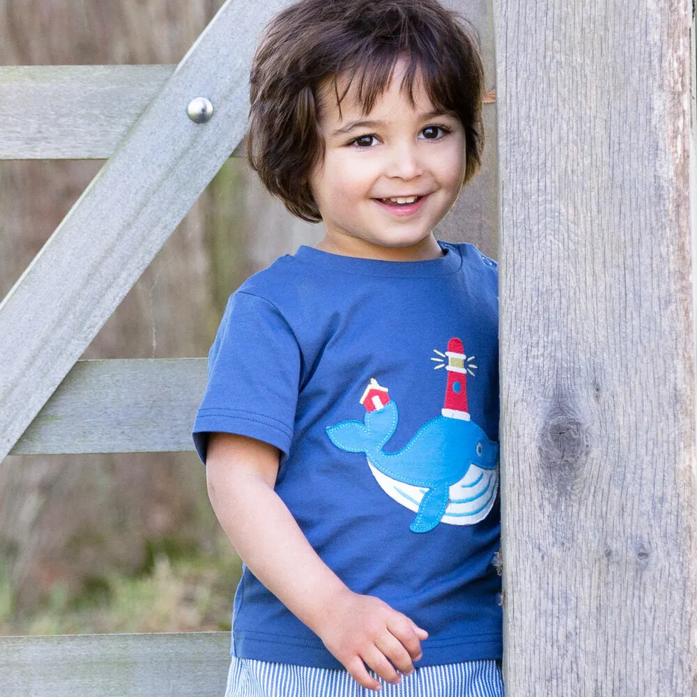 Kite Wonder Whale T-Shirt (Gots)