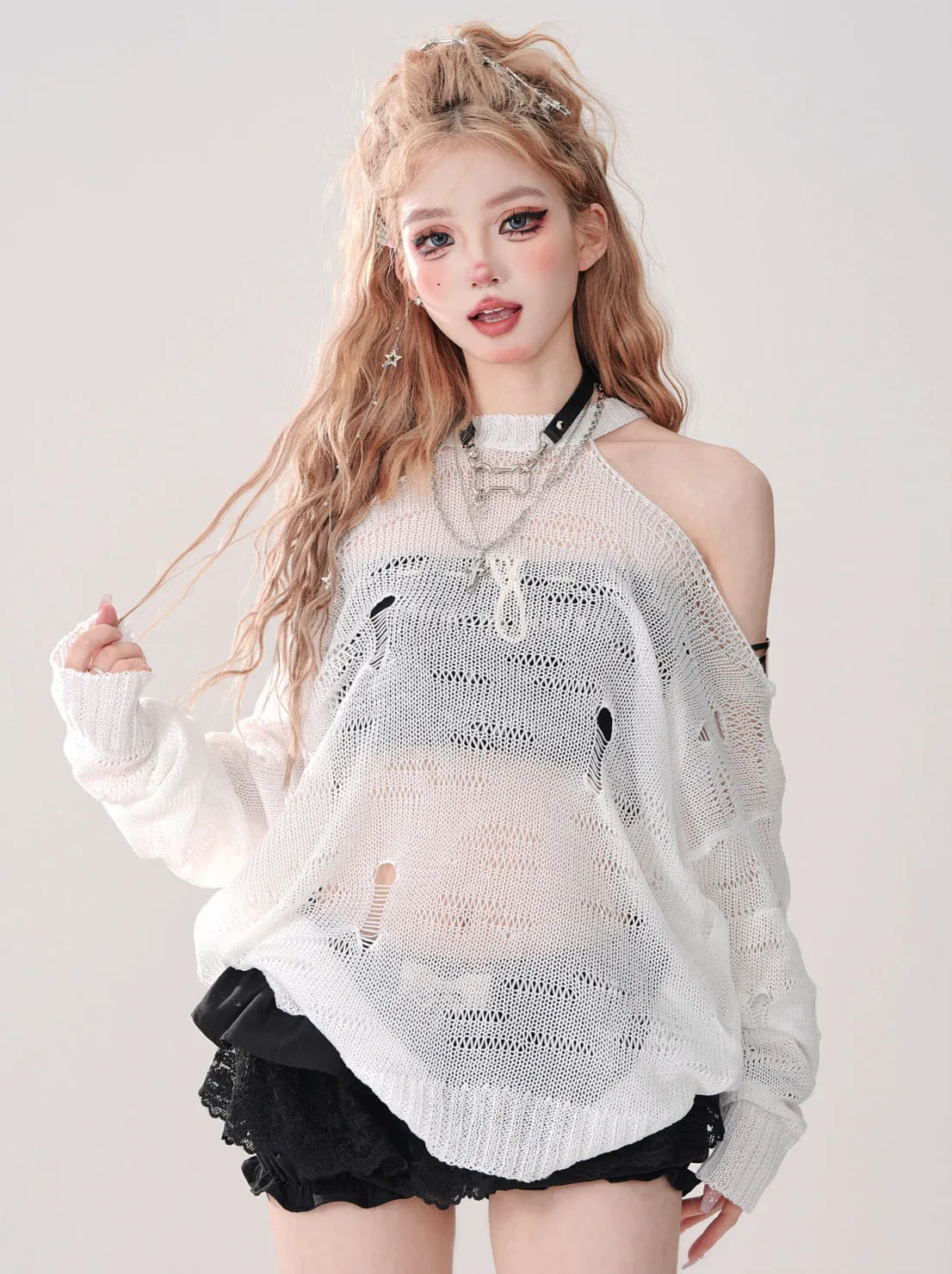 Lace Black Belt Shorts Romantic Skirt