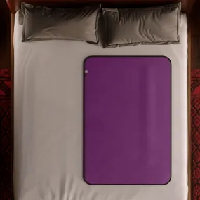 Liberator Fascinator Throw Travel Sized Velvety Sex Blanket - Purple