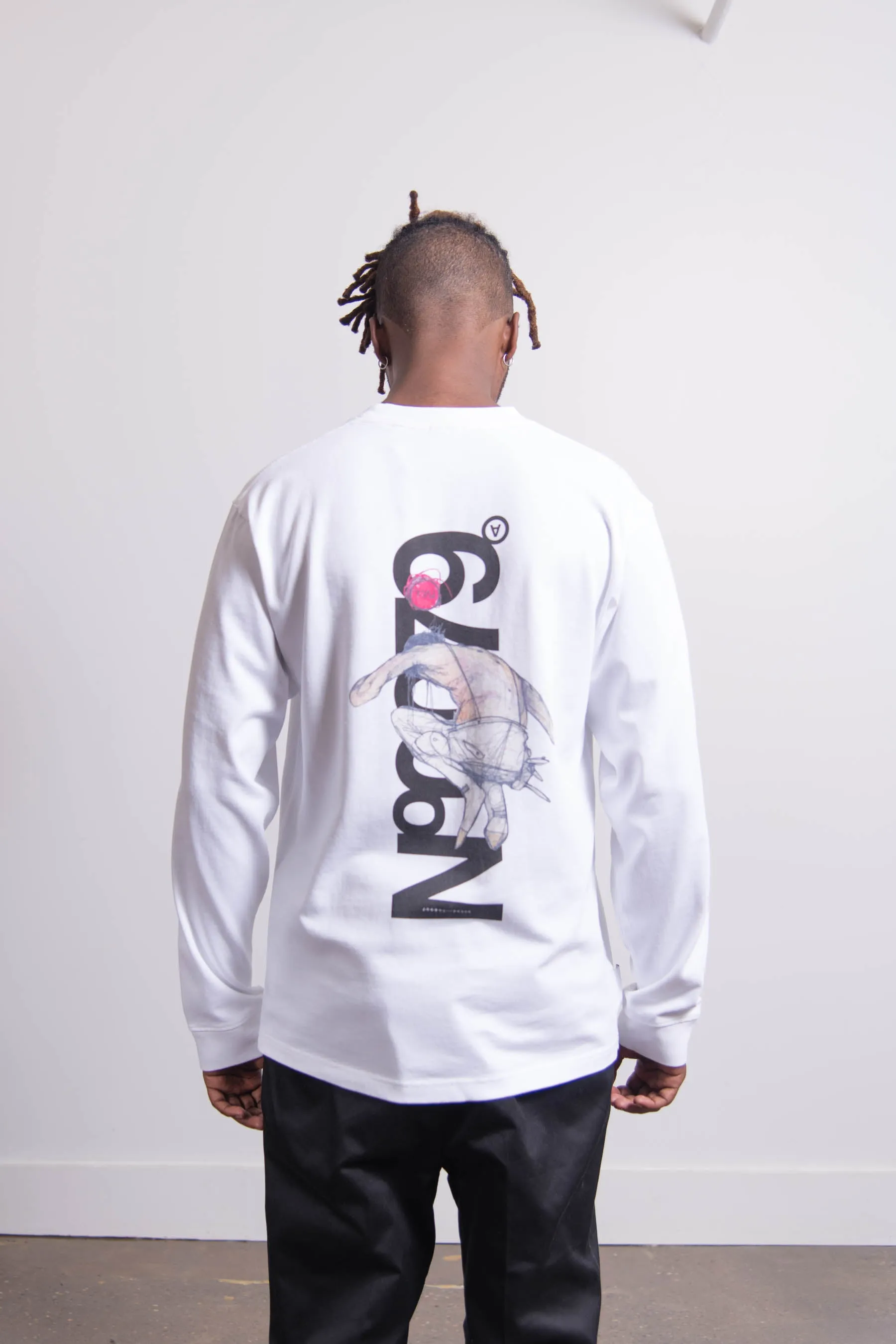 Long Sleeve N.0079 Tee White