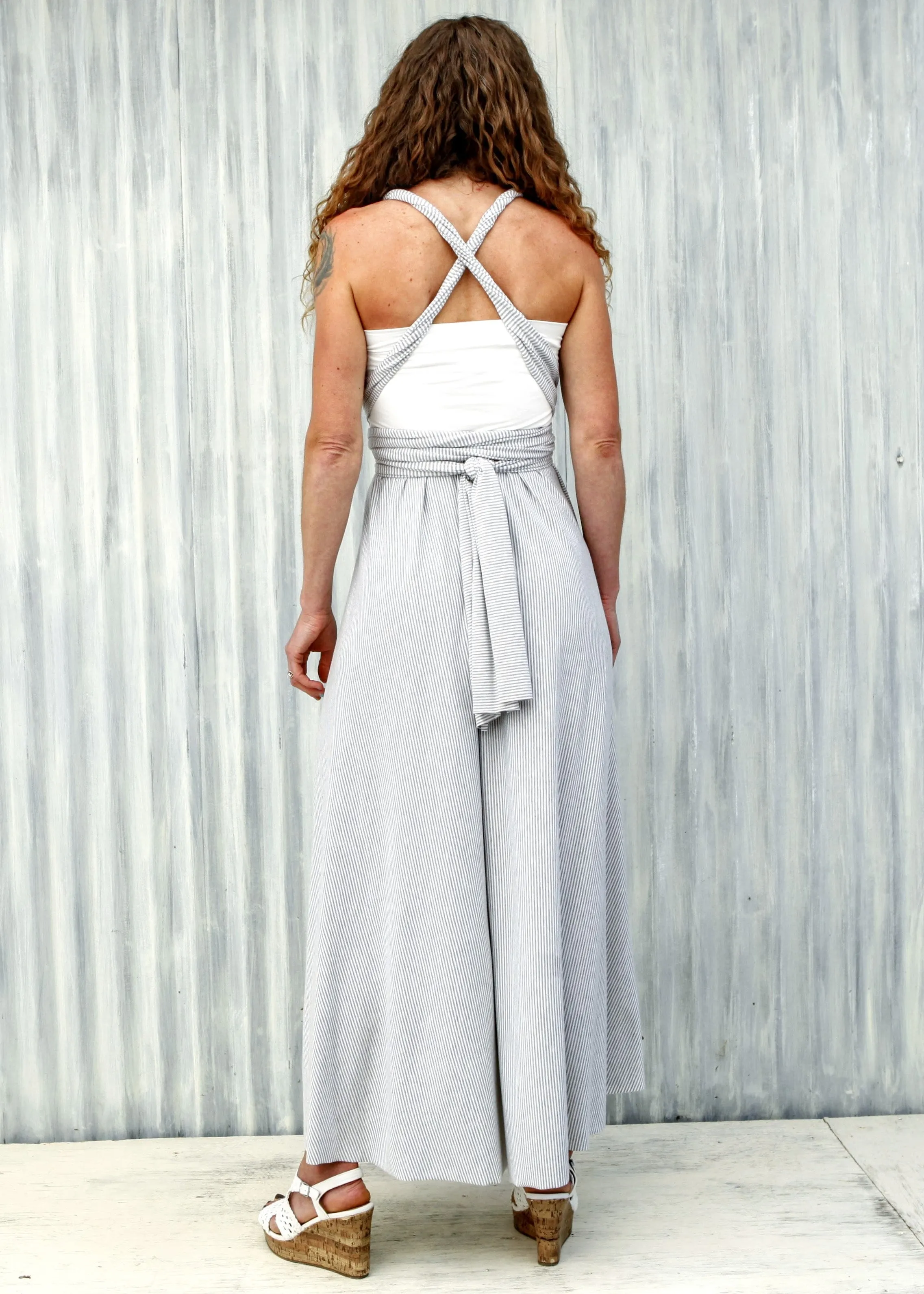 Marble Stripe Infinity Dress (Custom Made)